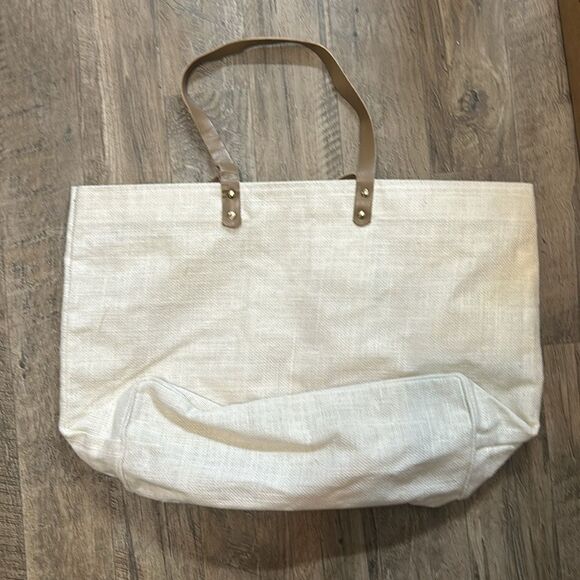 0327 Mud Pie "Bride" tote - Picture 2 of 4